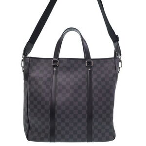 Louis Vuitton Damier Graphite Black Tadao Bag